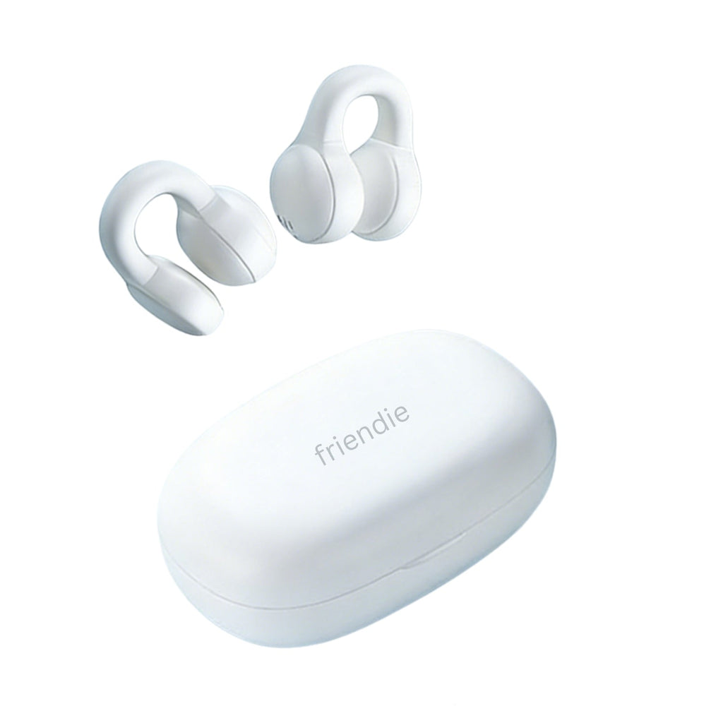 AIR Active 3.0 White Sport Earbuds (Open Ear True Wireless Headphones)