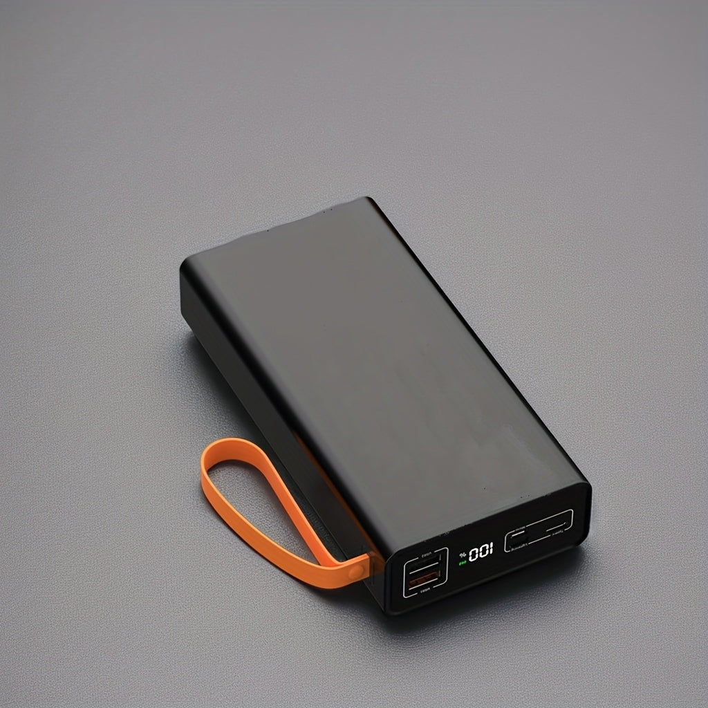 NNETM 50000mAh Magnetic Power Bank – 22.5W Fast Charging, LED Display, Multi-Device Charging